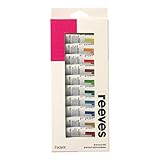 Reeves Gouache Paint 10ml Tubes, Set of 12,