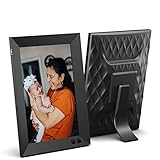 NIX 8 Inch Digital Picture Frame (Non-WiFi) - Portrait or Landscape Stand, HD Resolution,...