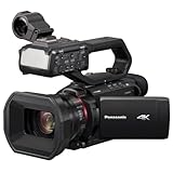 Panasonic X2000 4K Professional Camcorder with 24x Optical Zoom, WiFi HD Live Streaming, 3G SDI...