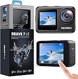 AKASO Brave 7 LE 4K30FPS 20MP WiFi Action Camera with Touch Screen EIS 2.0 Zoom Remote Control 131...