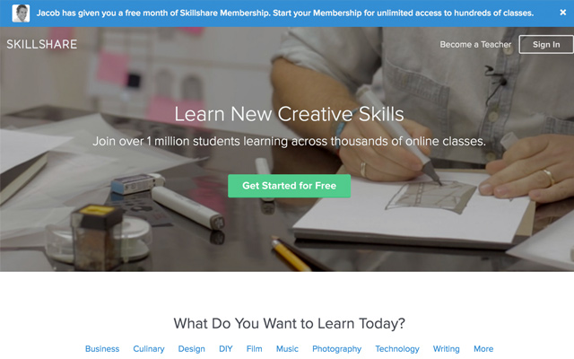Skillshare Classes