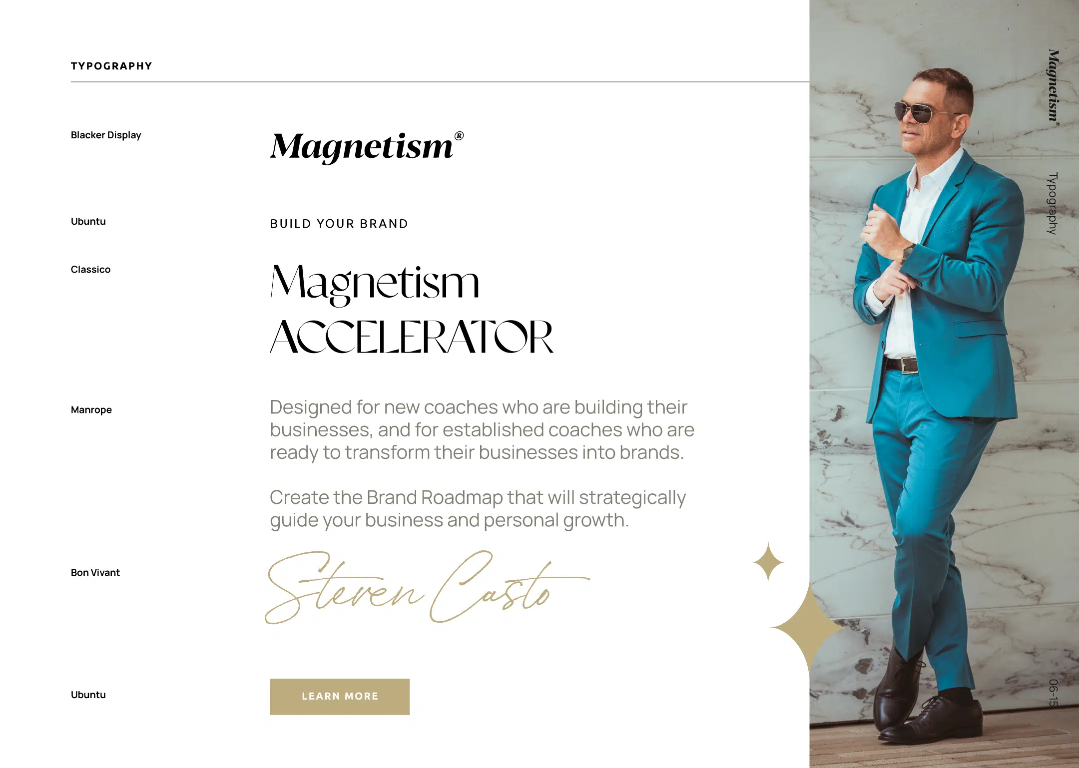 Magnetism Typography