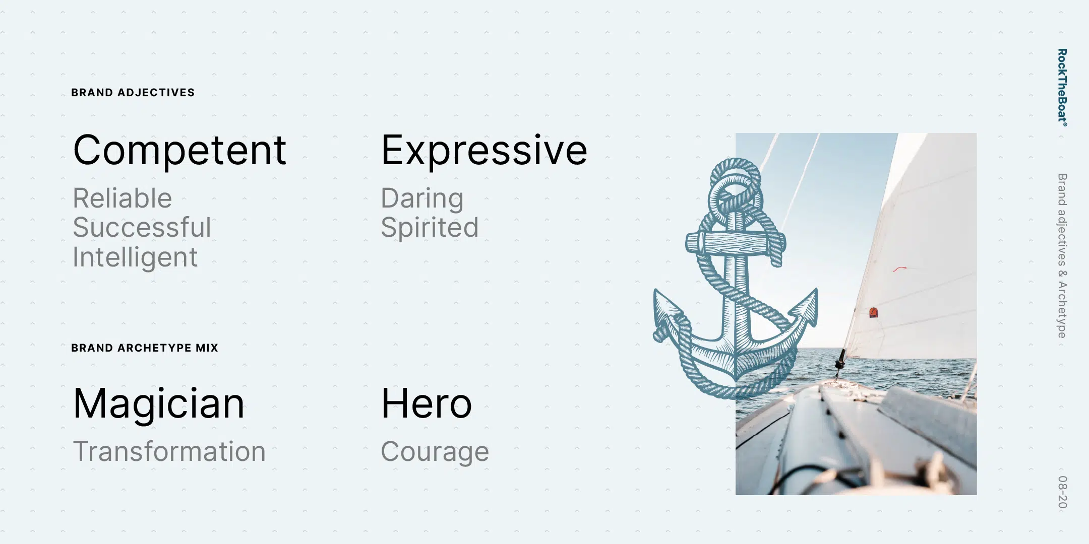 Rock The Boat Brand Personality