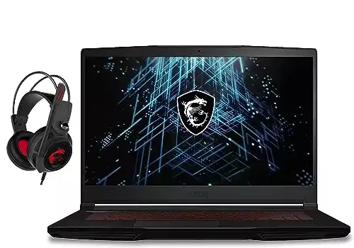 MSI GF63 15.6" FHD Gaming Laptop