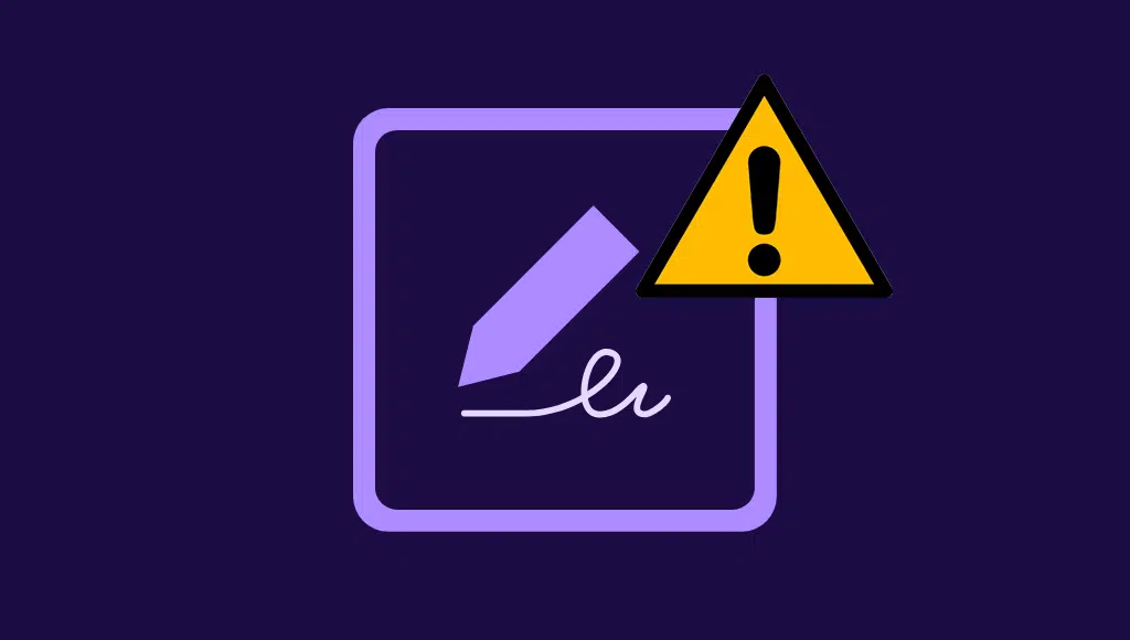 Adobe Fill and Sign Not Working