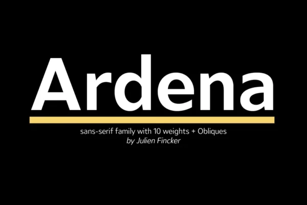 Ardena Font Family