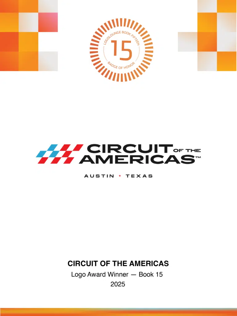 LogoLounge Book 15 Award Winner - Circuit of The Americas Logo