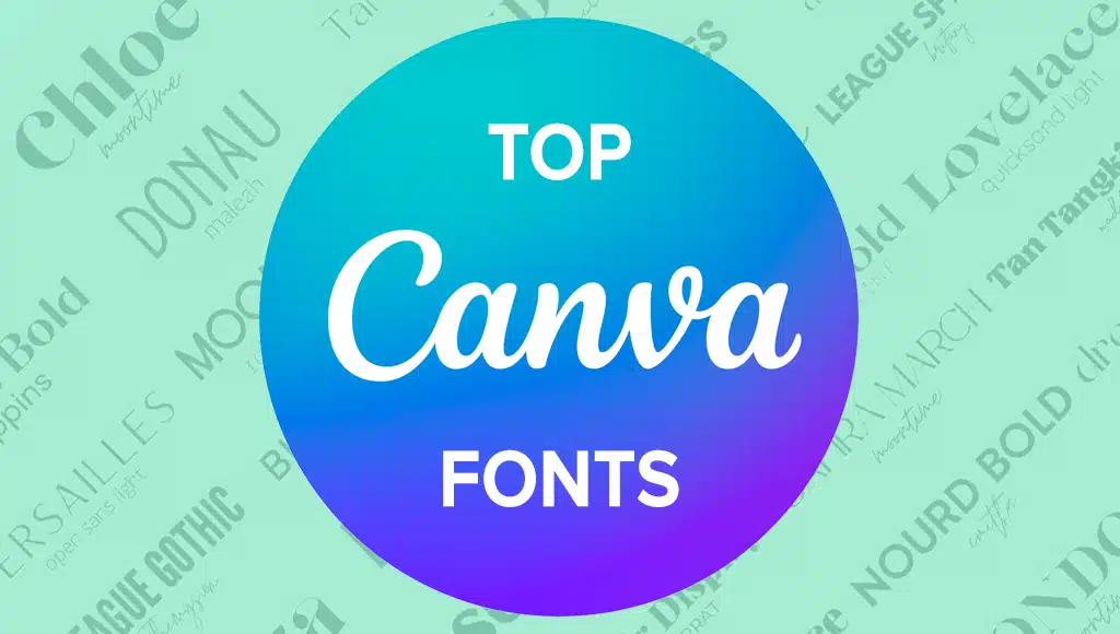 Best Canva Fonts