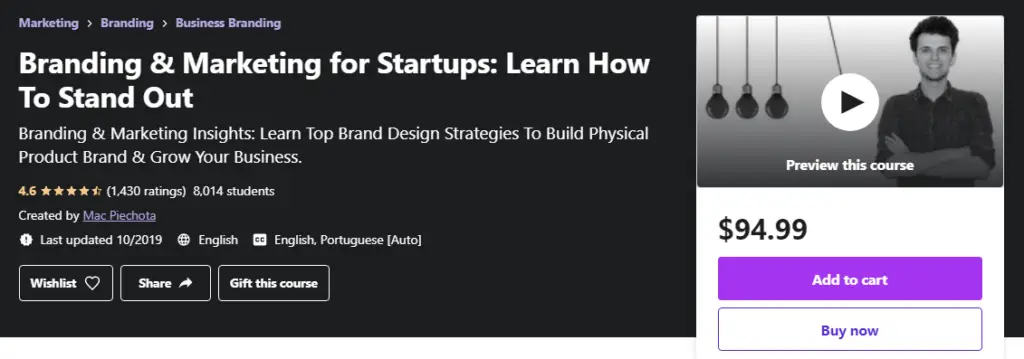 Branding & Marketing for Startups: Learn How To Stand Out