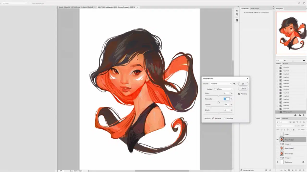Adobe Photoshop Digital Art Interface - Best NFT Creator Software