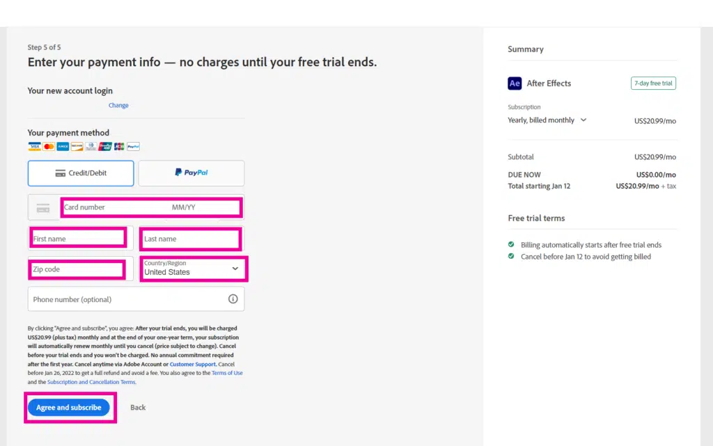 Download After Effects Free - Step 3