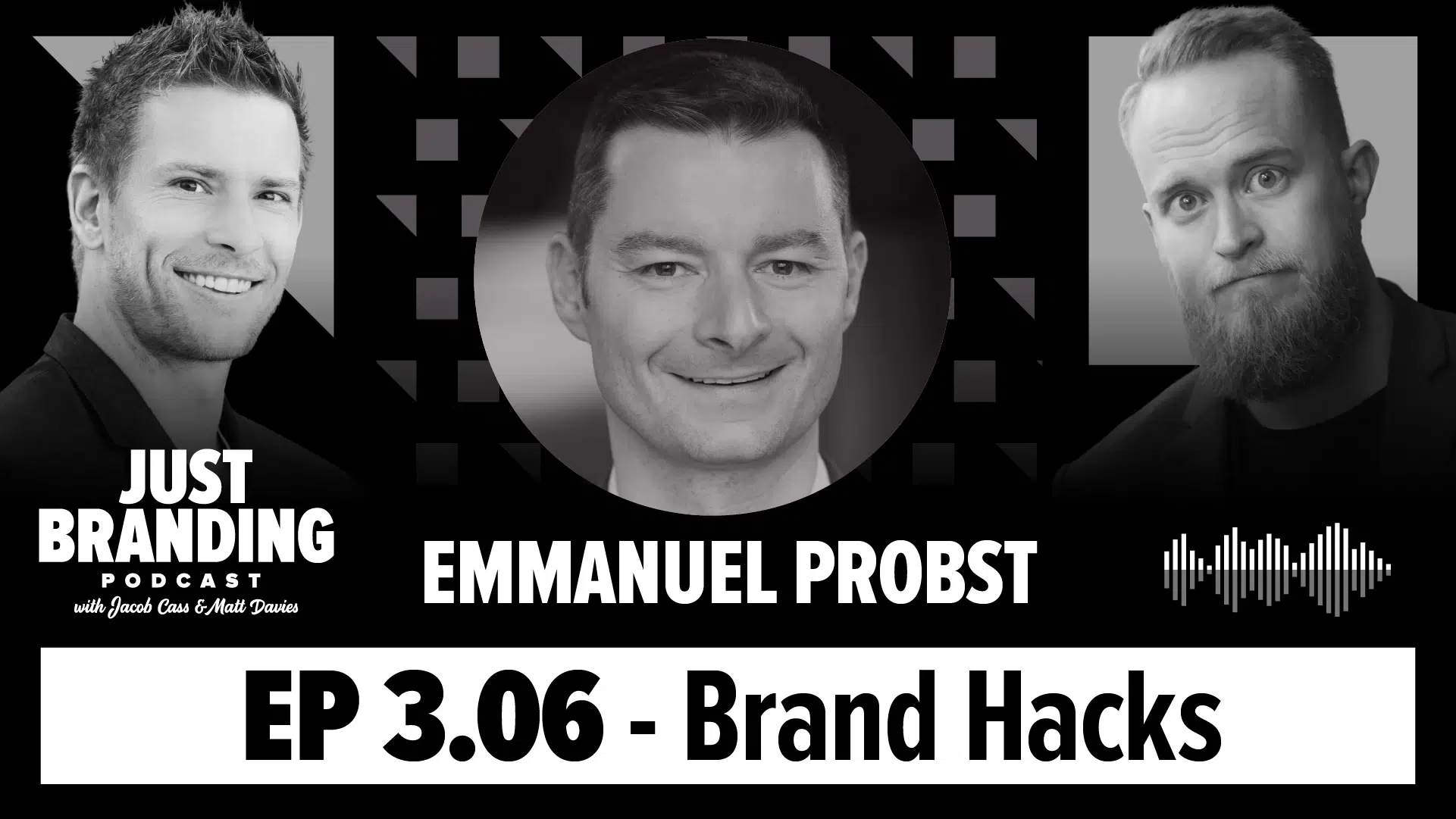 Emmanuel JUST Branding Podcast Cover