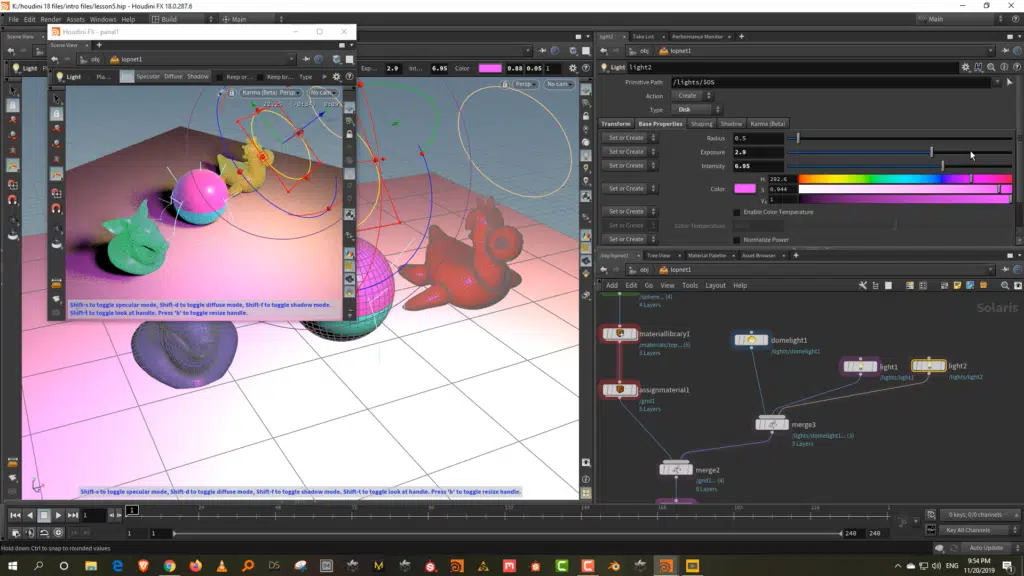 Houdini - Best 3D design software for film and television production