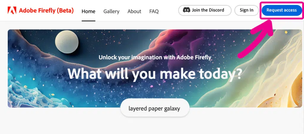 How to get access to Adobe FireFly