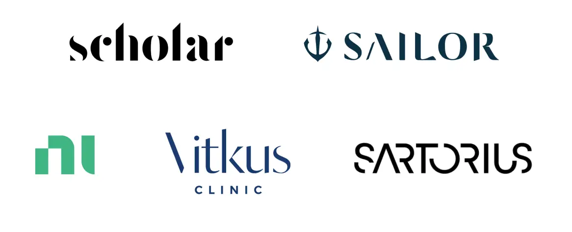 Logo Design Trends 2021 - Disappearing letters