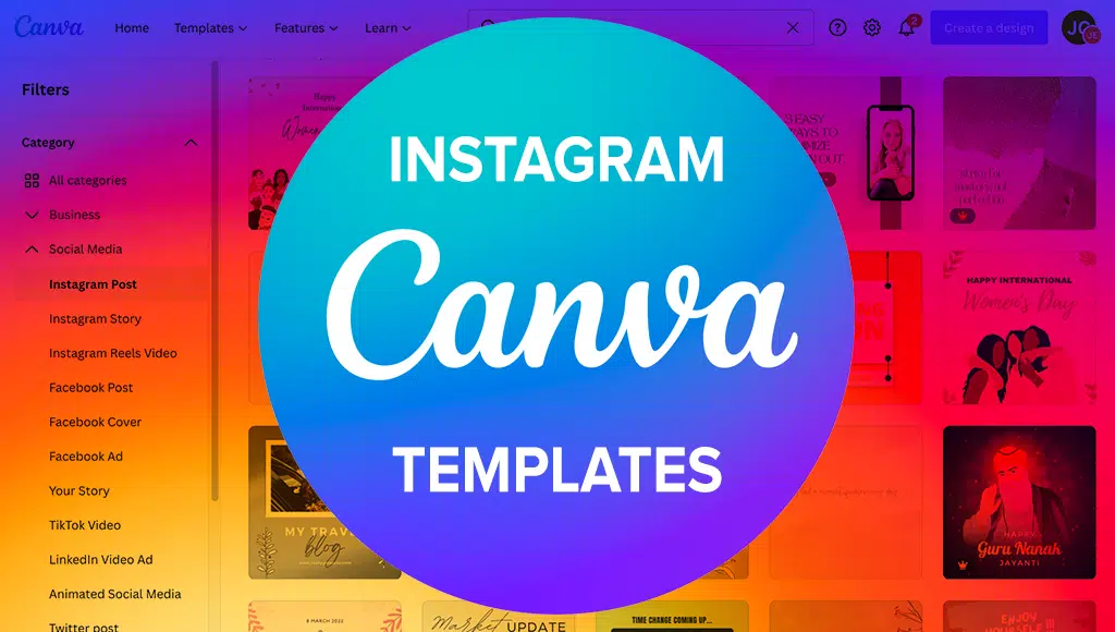 Best Instagram Canva Templates