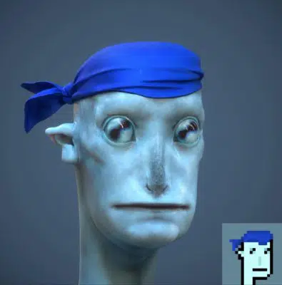 LarvaLabs’ CryptoPunk #5822