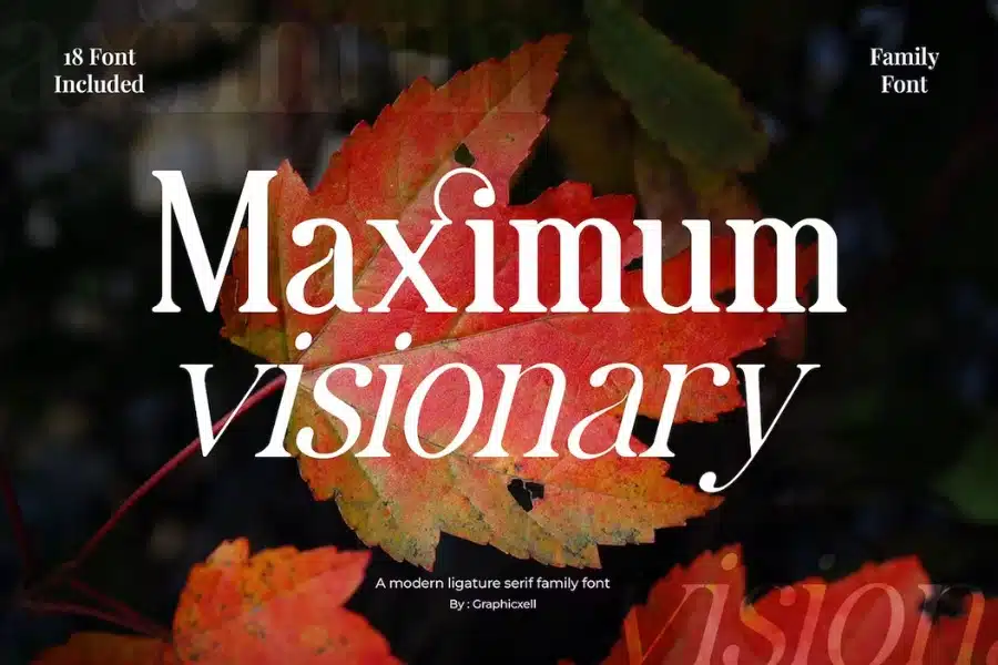 Maximum Font Similar To Caslon