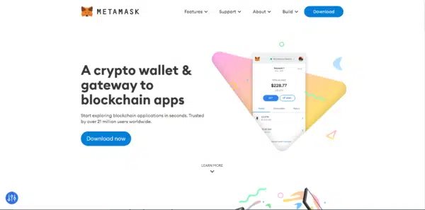Metamask User Interface
