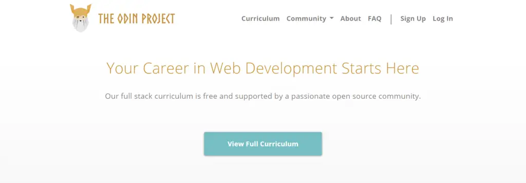 The Odin Project free online coding course