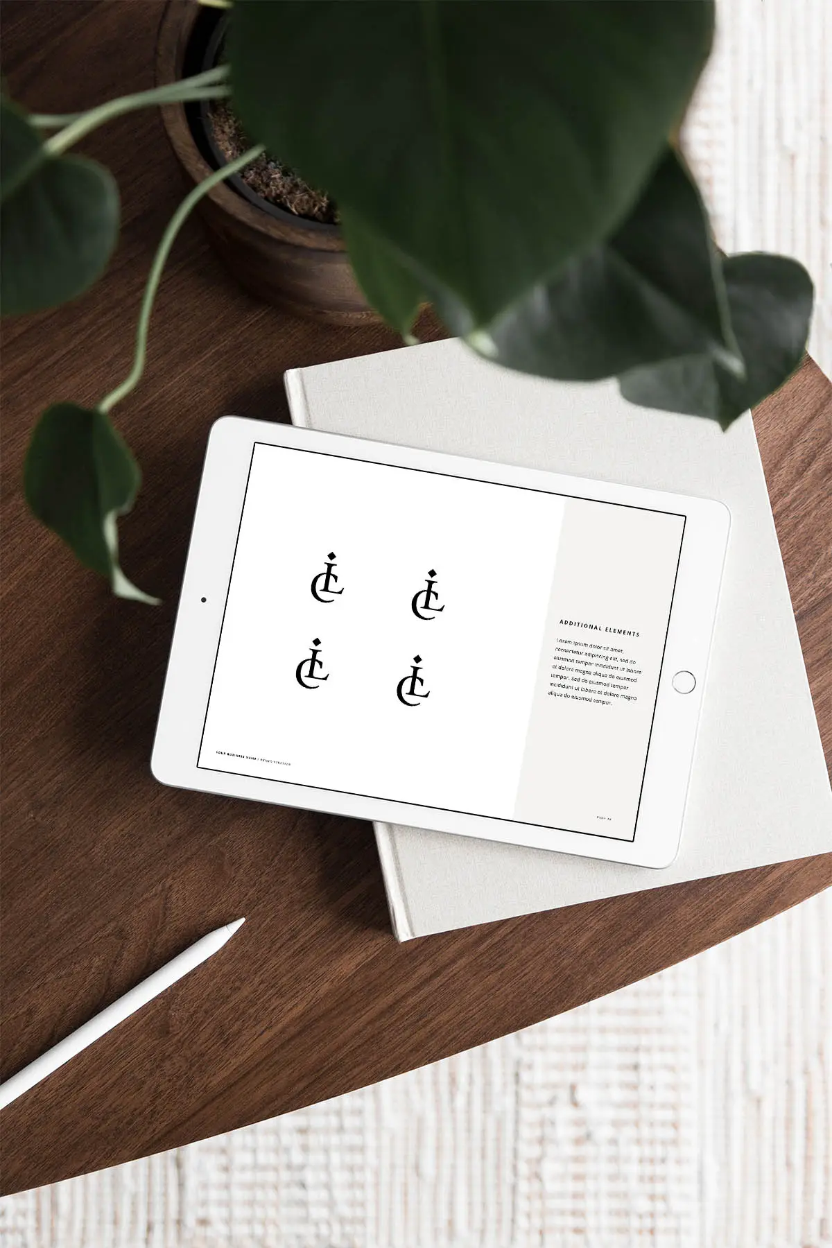 Professional Design Business Template - Concept Presentation