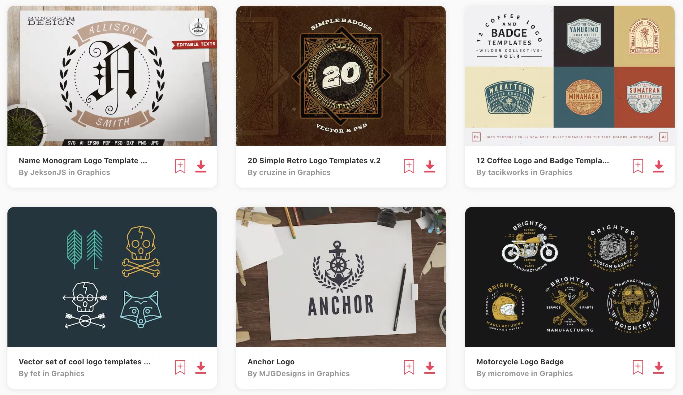 Photoshop Logo Templates