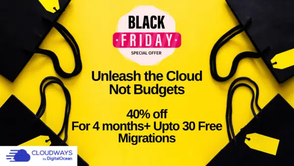 Cloudways-black friday deals