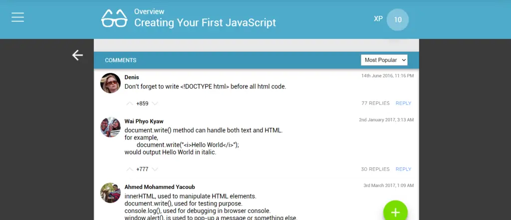SoloLearn free online coding course