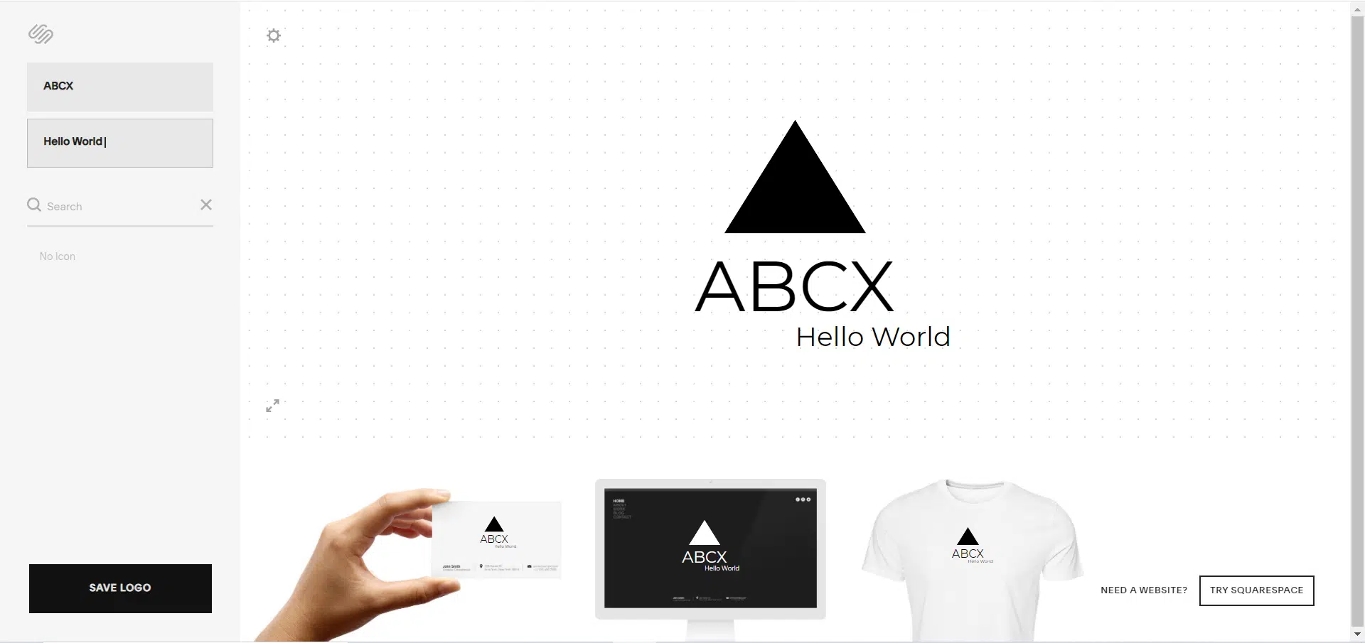Squarespace Free Logo Maker